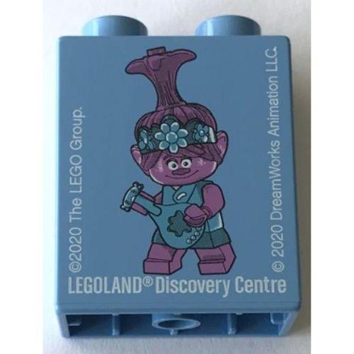 Legoland Discovery Centre 2020 Poppy Trolls Duplo Brick 1x2x2