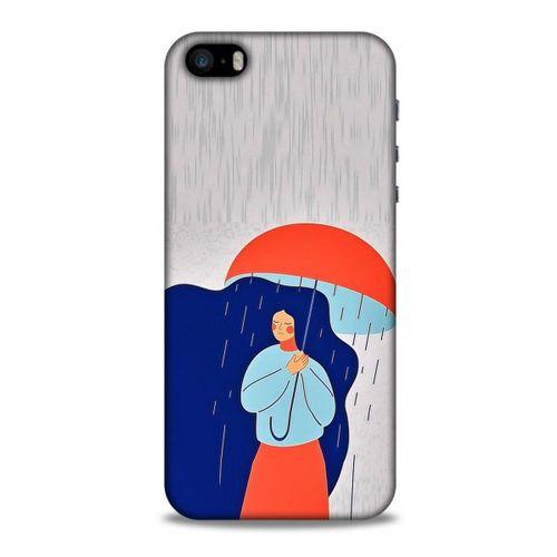 Apple Iphone 5S Kılıf Depresyon (6) Silikon Kılıf Su Yeşili