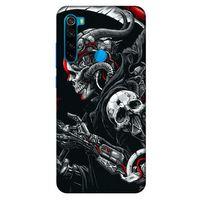 Xiaomi Redmi Note 8 Uyumlu Kılıf Motorsiklet (23) Ultra Koruma Kılıfı Kurukafa