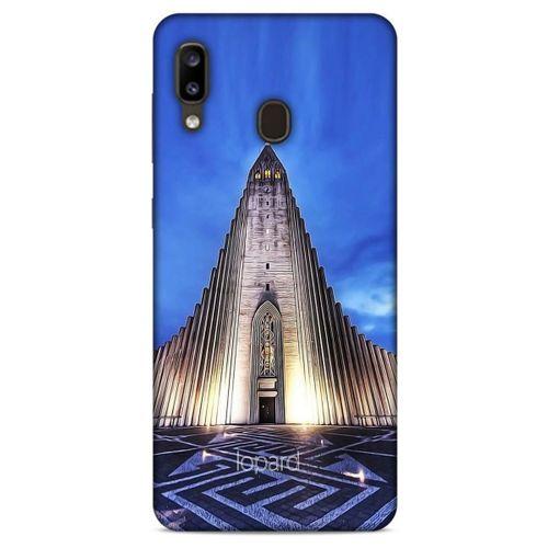 Samsung Galaxy A20 Kılıf Dünya Mimarisi (38) Neo Hybrid Kılıf Church of Hallgrimur