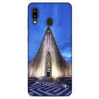 Samsung Galaxy A20 Kılıf Dünya Mimarisi (38) Neo Hybrid Kılıf Church of Hallgrimur
