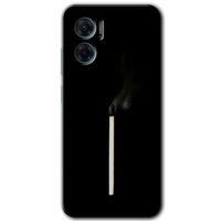 Xiaomi Redmi Note 11E HD Baskılı Kılıf + 9D Tam Ekran Koruyucu - Sönmüş Kibrit