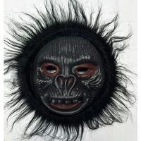 Orangutan Maskesi - Maymun Maskesi - Goril Maskesi Yetişkin Çocuk Uyumlu Siyah Renk