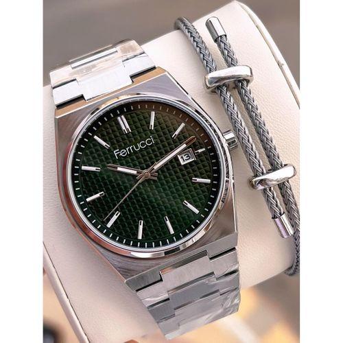 Ferrucci Nişan Ve Takım Elbiselere Özel Takvimli Kadran 2 Yıl Garantili Spor Erkek Kol Saati J3625.2
