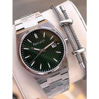 Ferrucci Nişan Ve Takım Elbiselere Özel Takvimli Kadran 2 Yıl Garantili Spor Erkek Kol Saati J3625.2