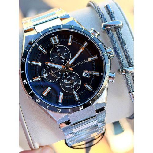 Quantum Çelik Kordon İtalyan Bileklikli 10 Atm Suya Dayanıklı 2 Yıl Garantili Erkek Kol Saati EQ.360