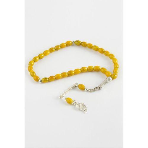 Mısır Kesim Cam Taş Tesbih 7 mm