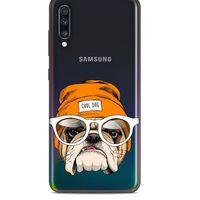 Zoologix (34) Samsung Galaxy A80 Şeffaf Kılıf Silikon Desenli