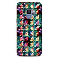 Samsung Galaxy S9 Kılıf Kelebek Etkisi (17) Tasarım Kılıf Turkuaz Yeşil