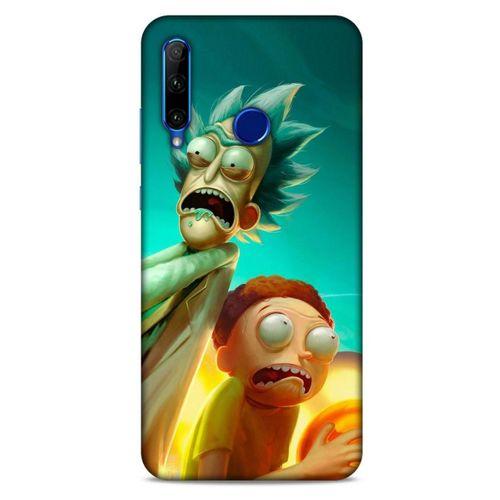 Huawei Y6P Uyumlu Kılıf Rick And Morty (24) Darbe Emici Kılıf Frank Palicky
