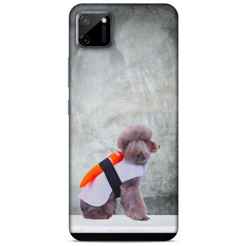 Oppo Realme C11 Kılıf Köpek Kıyafetleri (39) Liquid Crystal Kılıf China Sushi Yağmurluk