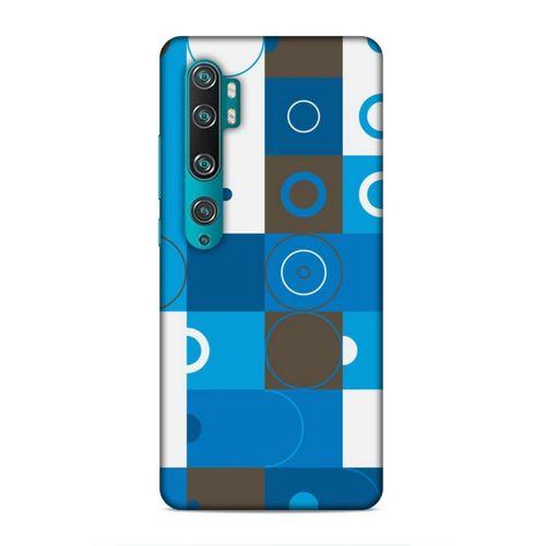 Xiaomi Mi Note 10 Uyumlu Kılıf Insomnia (27) Tasarımlı Kılıf Mavi Beyaz