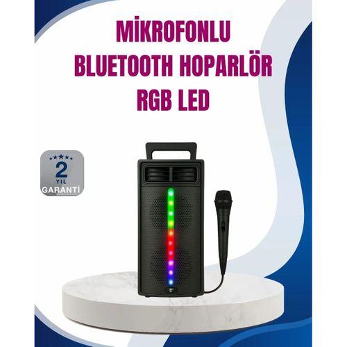 Kablosuz Rgb Işıklı Bluetooth Hoparlör | Ev, Parti Ve Açık Hava Kullanımı