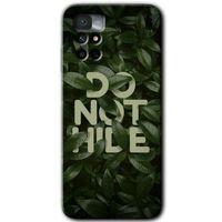 Redmi Note 11 4G Kılıf HD Desen Baskılı Arka Kapak - Do Not Hide
