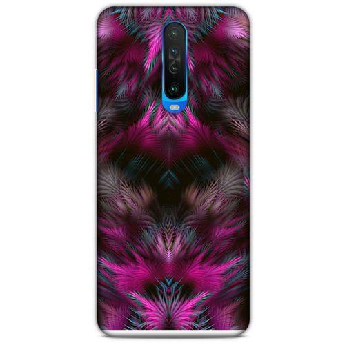 Xiaomi Redmi K30 5G Kılıf Desenli Özel Seri Tüyler (40) Fit Silikon Kılıf