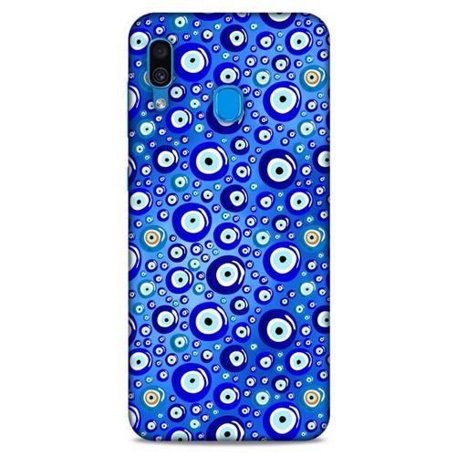 Nazarium (37) Desenli Silikon Kapak Samsung Galaxy A30 Kılıf