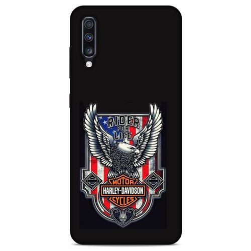 Samsung Galaxy A70 Uyumlu Kılıf Motorsiklet (7) Telefon Kılıfı Harley Davidson