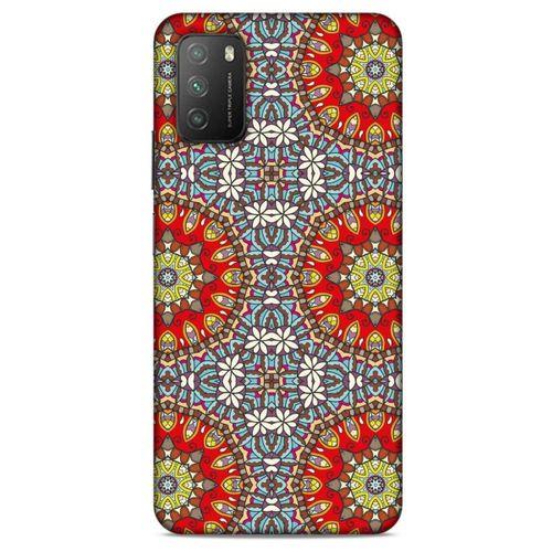 Lopard Xiaomi Poco M3 Uyumlu Kılıf Ethnic Culture (6) Silikon Kılıf