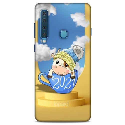 Samsung Galaxy A9 2018 Kılıf FunnyMaX (3) Kapak Sarı Kupa Köpek
