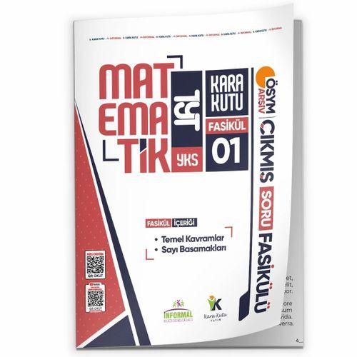 2026 TYT Matematik Kara Kutu 1 Fasikül ÖSYM Çıkmış Soru Temel Kavramlar Sayı Basamakları ModülerSet