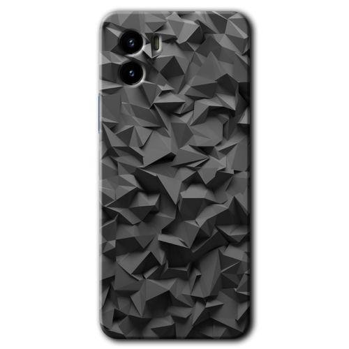Vivo Y15s Kılıf HD Desen Baskılı Arka Kapak - Dark Broke
