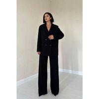 Siyah 3-İplik Comfort Ceket Ve Pantolon Takım
