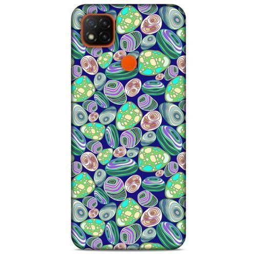 Xiaomi Redmi 9C Kılıf Baskılı Özel Seri Taşlı (15) Antişok Kılıf
