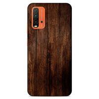 Lopard Xiaomi Redmi Note 9 4g Uyumlu Kılıf Wood'X (5) Koruma Kabı Baskılı