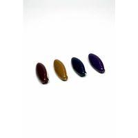 4 Adet Plastik Çengelli Eşarp Ve Şal İğnesi Karışık Renkler 4 cm