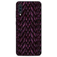 Samsung Galaxy A70 Kılıf Dragons (7) Telefon Kılıfı Ejderha Skin Bordo