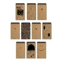 Papirüs Kraft Bloknot 100 Yaprak Çizgili 16X23 Defter Spiralli Sert Kapak - 1 adet