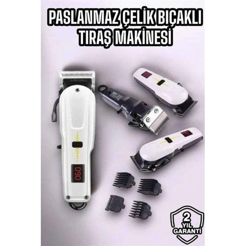 Yeni Nesil Tıraş Makinesi Uzun Şarjlı Paslanmaz Çelik Bıçaklı Yeni Nesil