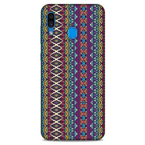 Ethnic Culture (95) Samsung Galaxy A30 Kılıf Silikon Kapak Desenli