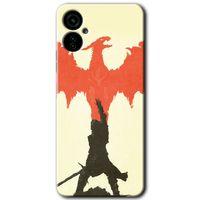 Tecno Spark 9 Pro Kılıf HD Desen Baskılı Arka Kapak - Dragon Hunter 1