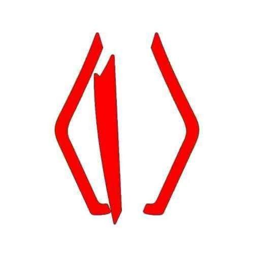 MONDİAL Mondial Strada 2022 - 2025 Uyumlu Far Üstü Film Kırmızı