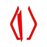 MONDİAL Mondial Strada 2022 - 2025 Uyumlu Far Üstü Film Kırmızı