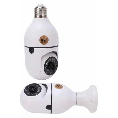 Wifi Güvenlik Kamerası 360 Derece Dönebilen Harekete Duyarlı Gece Görüşlü Ampul