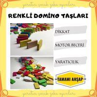 RENKLİ DOMİNO TAŞLARI
