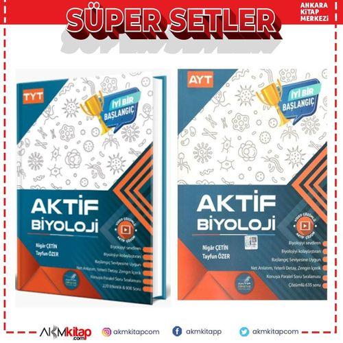 Aktif Öğrenme TYT AYT 0 dan Başlayanlara Biyoloji Seti 2 Kitap