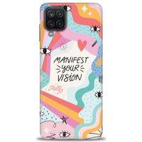 Samsung Galaxy M12 Kılıf HD Baskılı Kılıf - Manifest Your Vision + Tam Ekran Koruyucu