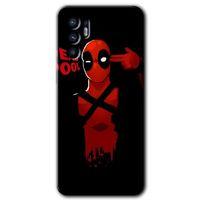 Oppo Reno 6 Kılıf HD Desen Baskılı Arka Kapak - DeadPool 4 + Kırılmaz Cam