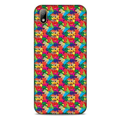 Kamuflaj 28 Huawei Y5 2019 Kılıf Silikon Kapak