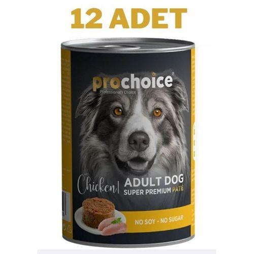 ProChoice Adult Dog Chicken Pate Köpek Konservesi 12x400 gr