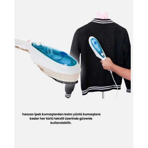 Mini Buharlı Seyahat Ütüsü – Hızlı Isınan, Koku Giderici, Her Kumaşa Uygun Taşınabilir Ütü