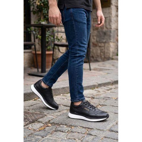 Hammer Jack Lesion Erkek Siyah Beyaz Günlük Ayakkabı