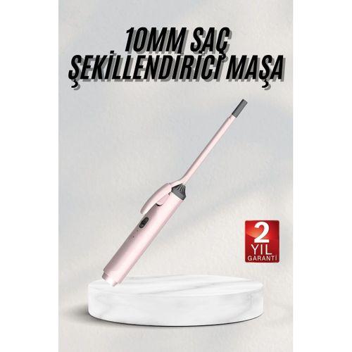 Saç Şekillendirici 10 Mm Saç Maşası Seramik Kaplama