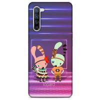 Oppo Reno 3 Pro 5g Kılıf FunnyMaX (4) Koruma Kılıfı Mor Pembe