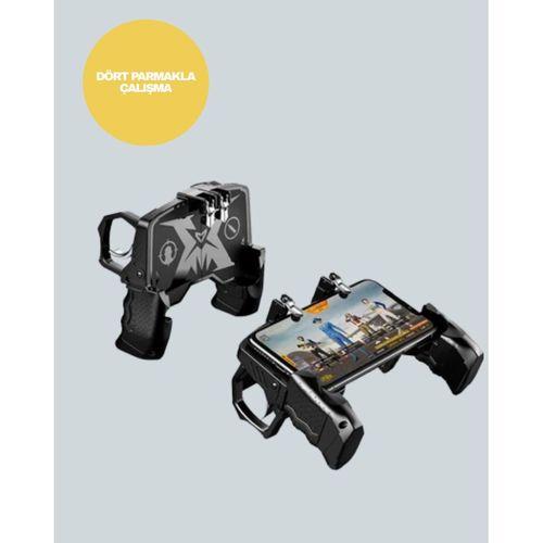 Ergonomik Tetik Tasarımlı Mobil Oyun Gamepad Tutucu