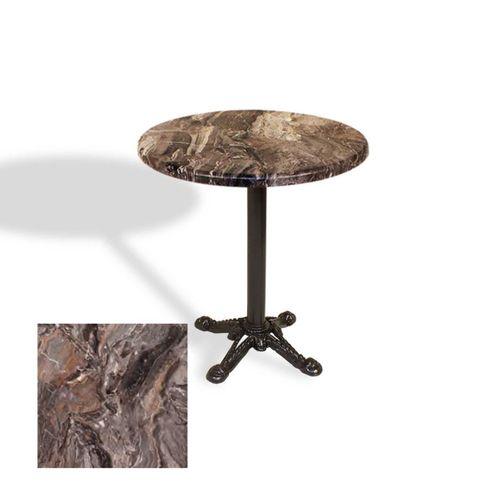 Dockers Çipa Döküm Ayak Yuvarlak Masa Çap 70cm - (Werzalit, Wermodin ve Allzalit Tabla) - Sydney