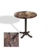 Dockers Çipa Döküm Ayak Yuvarlak Masa Çap 70cm - (Werzalit, Wermodin ve Allzalit Tabla) - Sydney